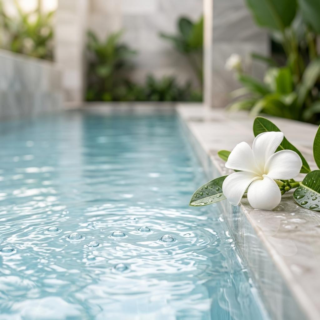 Spa flower background